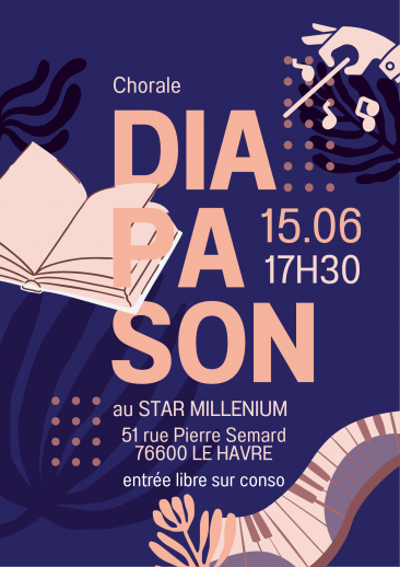 Concert Diapason le15 juin 17h30